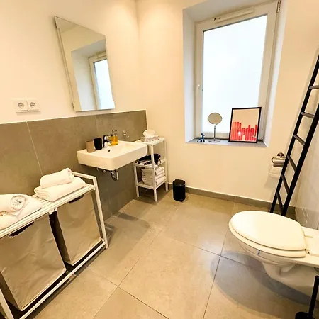 Apartmán Ma - Urban Center - Private Parking 2-4p Augsburg